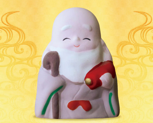 おおたわら七福神：福禄寿尊（ふくろくじゅそん）招徳人望の神様《長泉寺》
